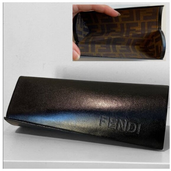 Fendi Black Eyeglasses Twist Case - Picture 1 of 12